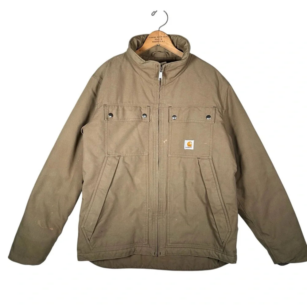 CARHARTT Insulated Duck Canvas Utility Work Jacket - Picture 14 of 14